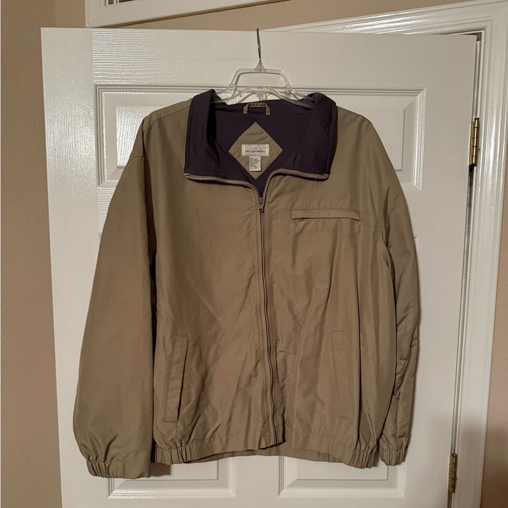 Falls Creek Men's Tan Lightweight Jacket